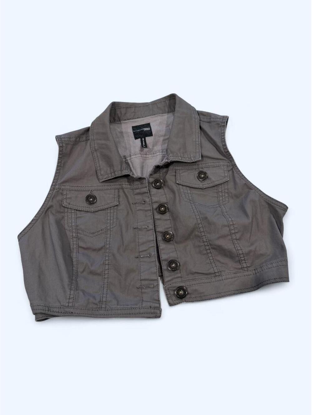 Highway Women's Grey Crop-top